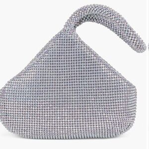 JESSICA MCCLINTOCK Staci embellished coin purse Silver OS